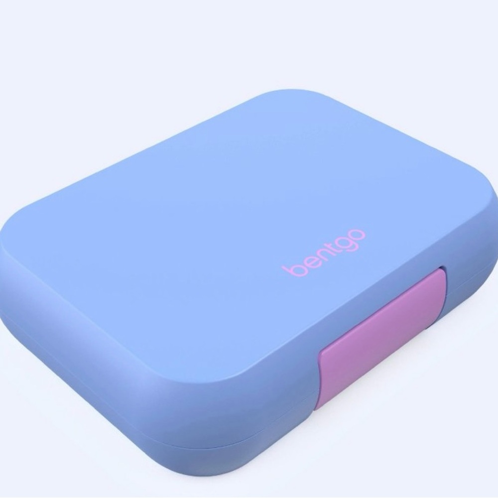 New BentoGo Pop Lunchbox Bento Box Periwinkle Pink - Picture 2 of 7